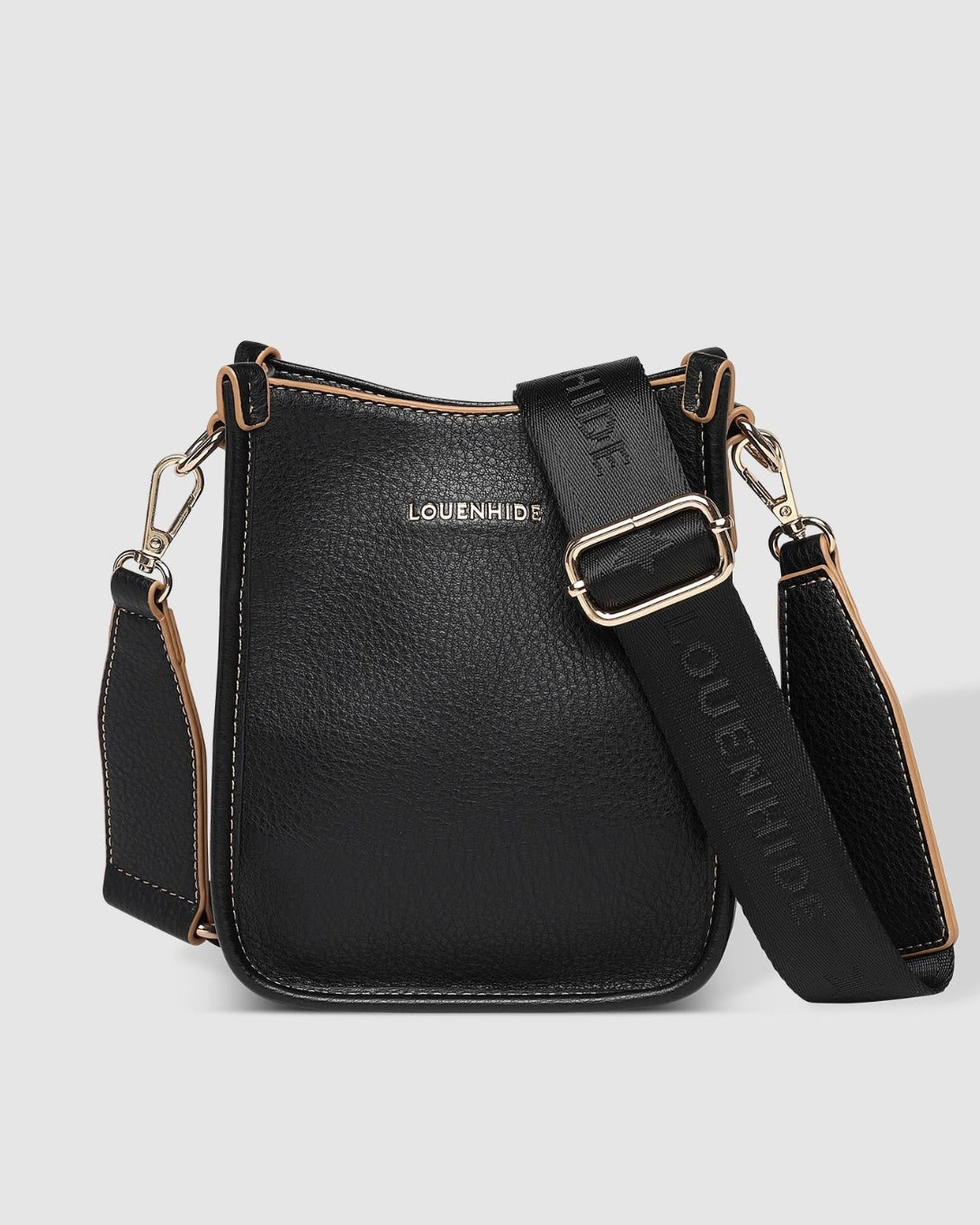 Parker Phone Crossbody Bag (Black)