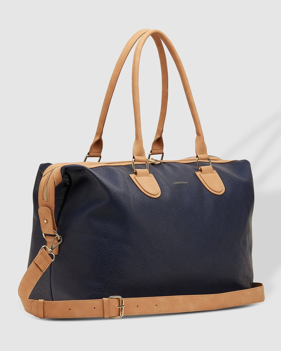 Viola Overnight/Weekender Bag (Navy)
