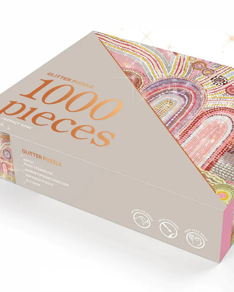 Journey Home Glitter Puzzle (1000 pieces)