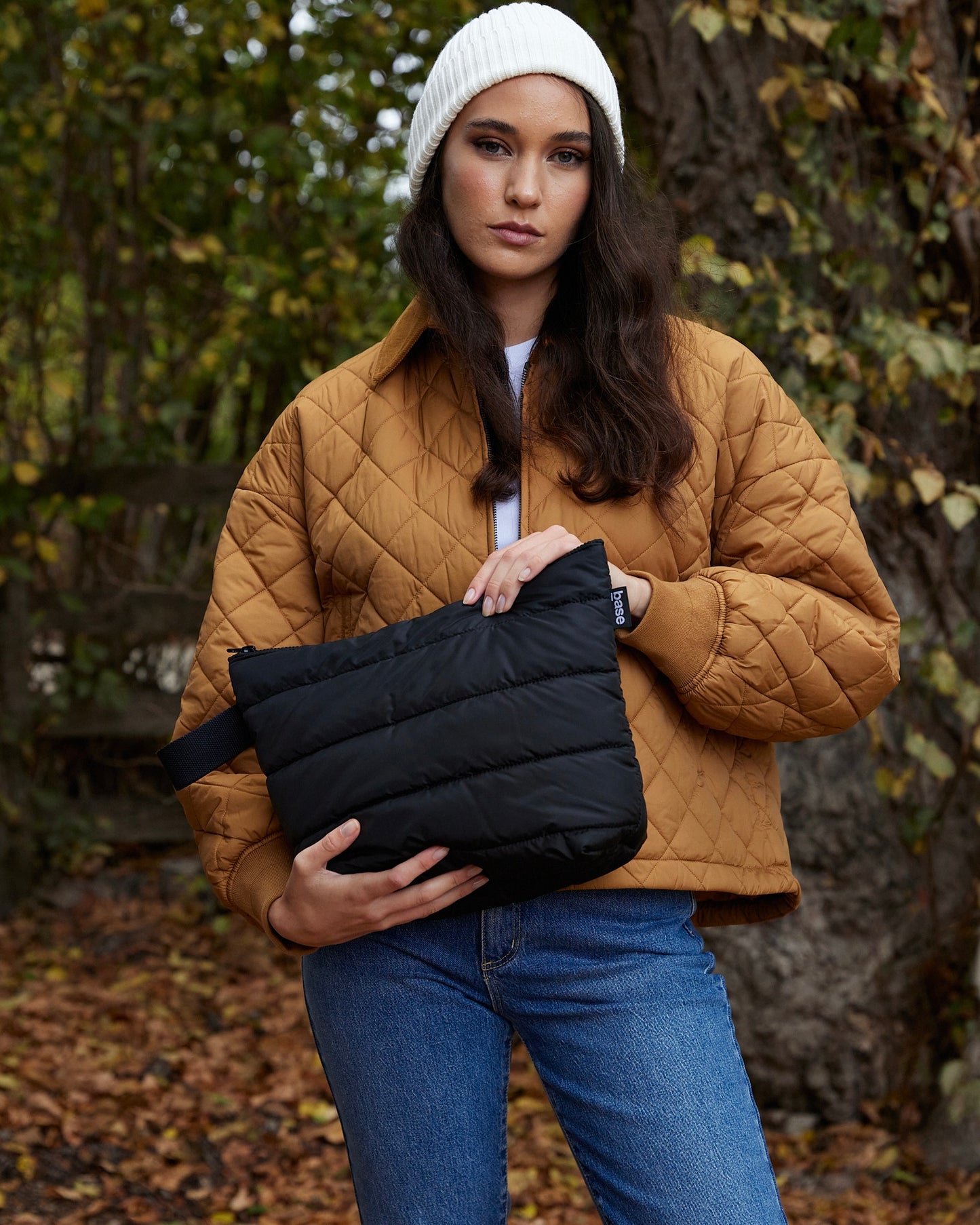 Stash Base Pouch/Clutch (Black)