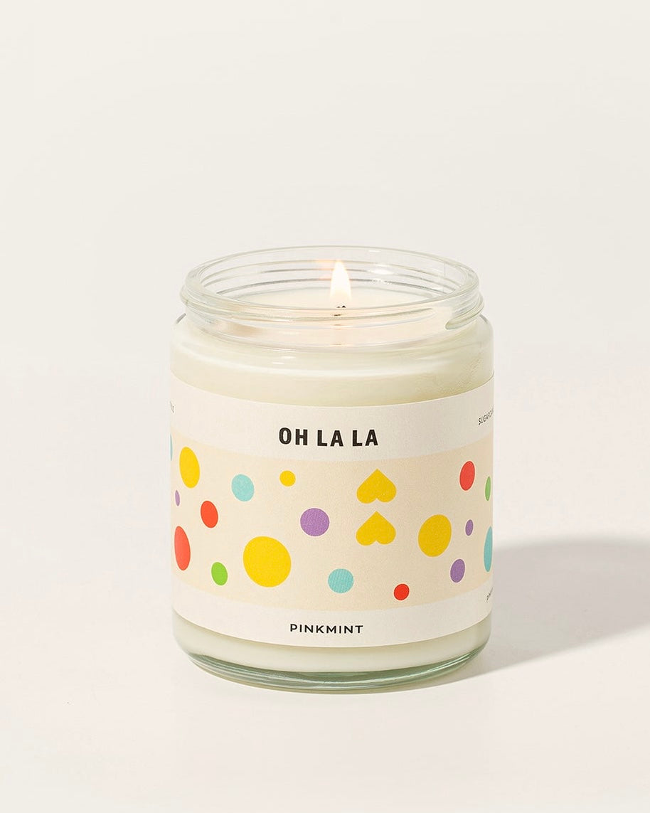 Pinkmint Soy Candle (Oh La La)