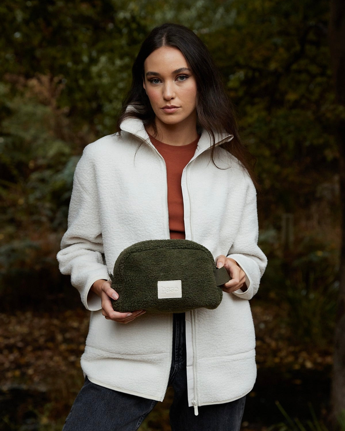Buddy Base Makeup Bag/Storage Cube (Forest)
