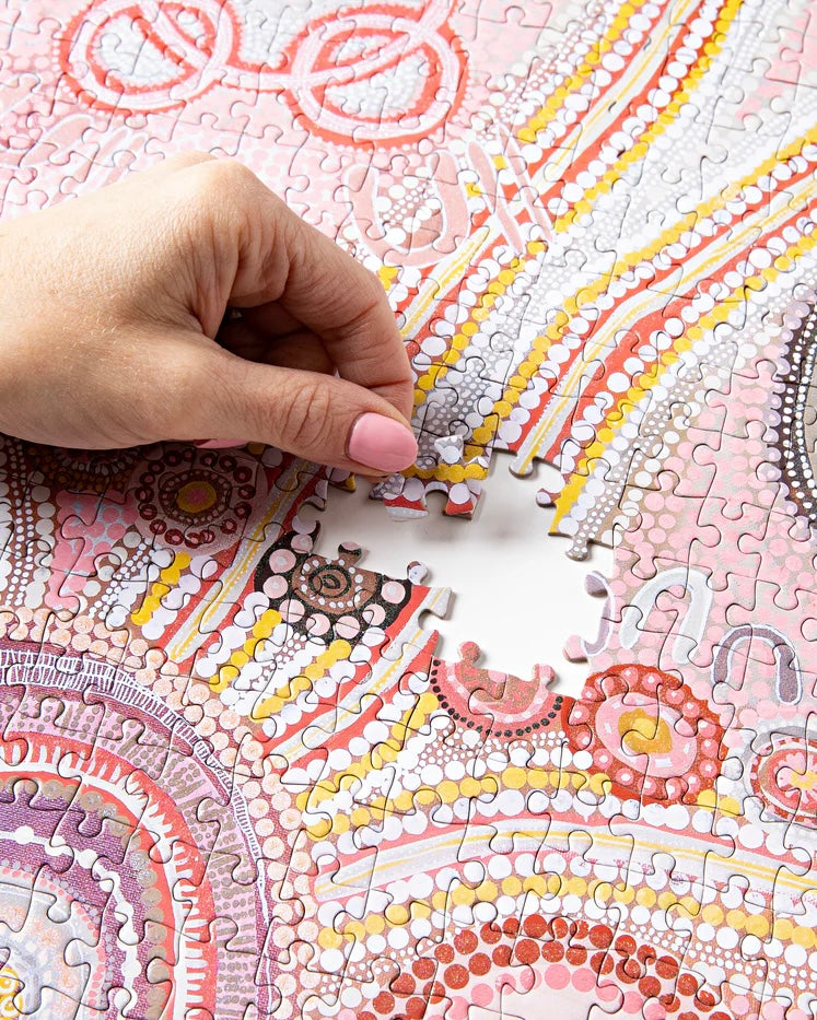 Journey Home Glitter Puzzle (1000 pieces)