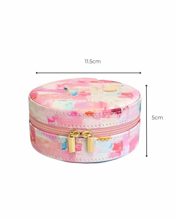 Round Jewellery Case (Dream Big)