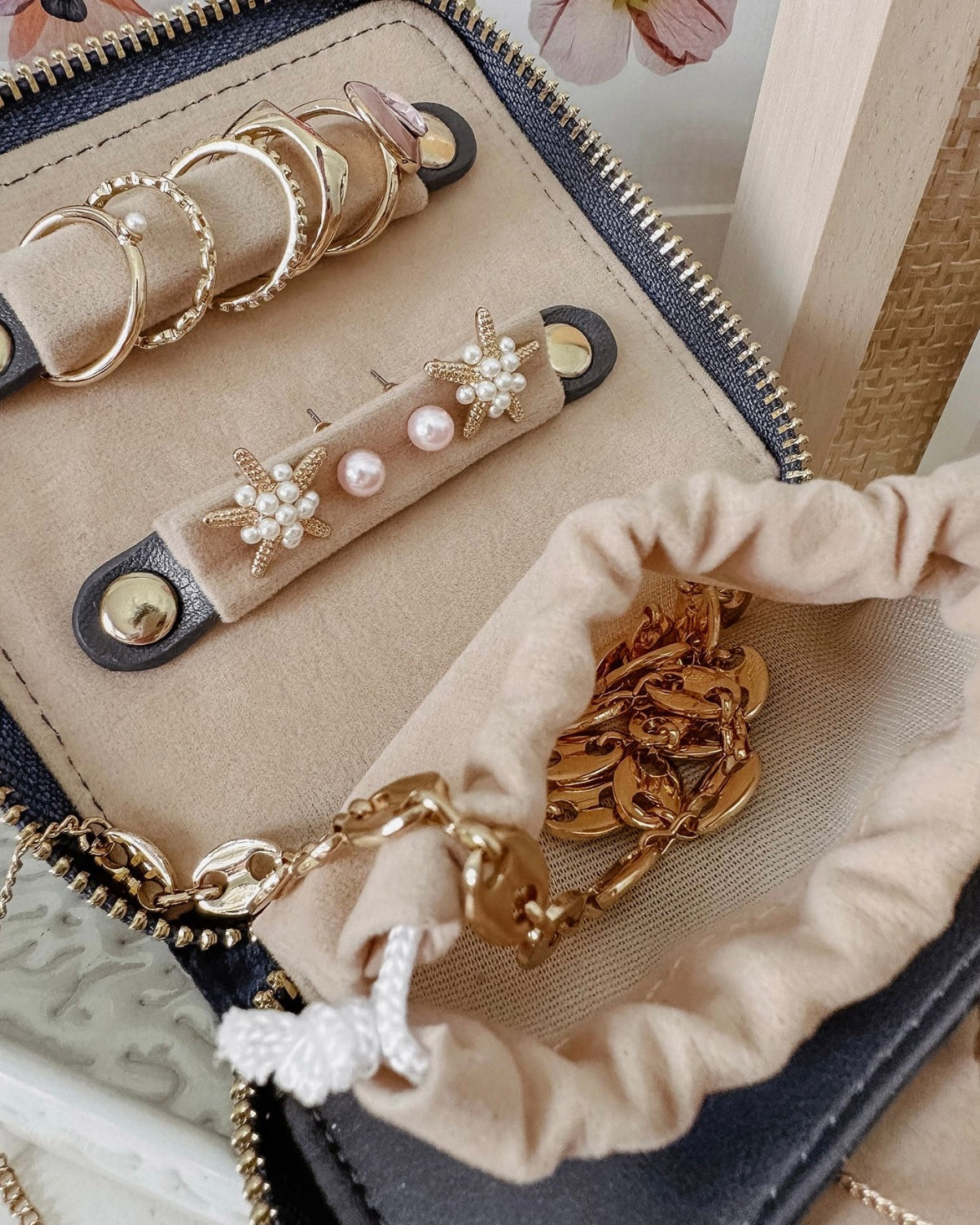 Juniper Jewellery Case (Velvet Spice)