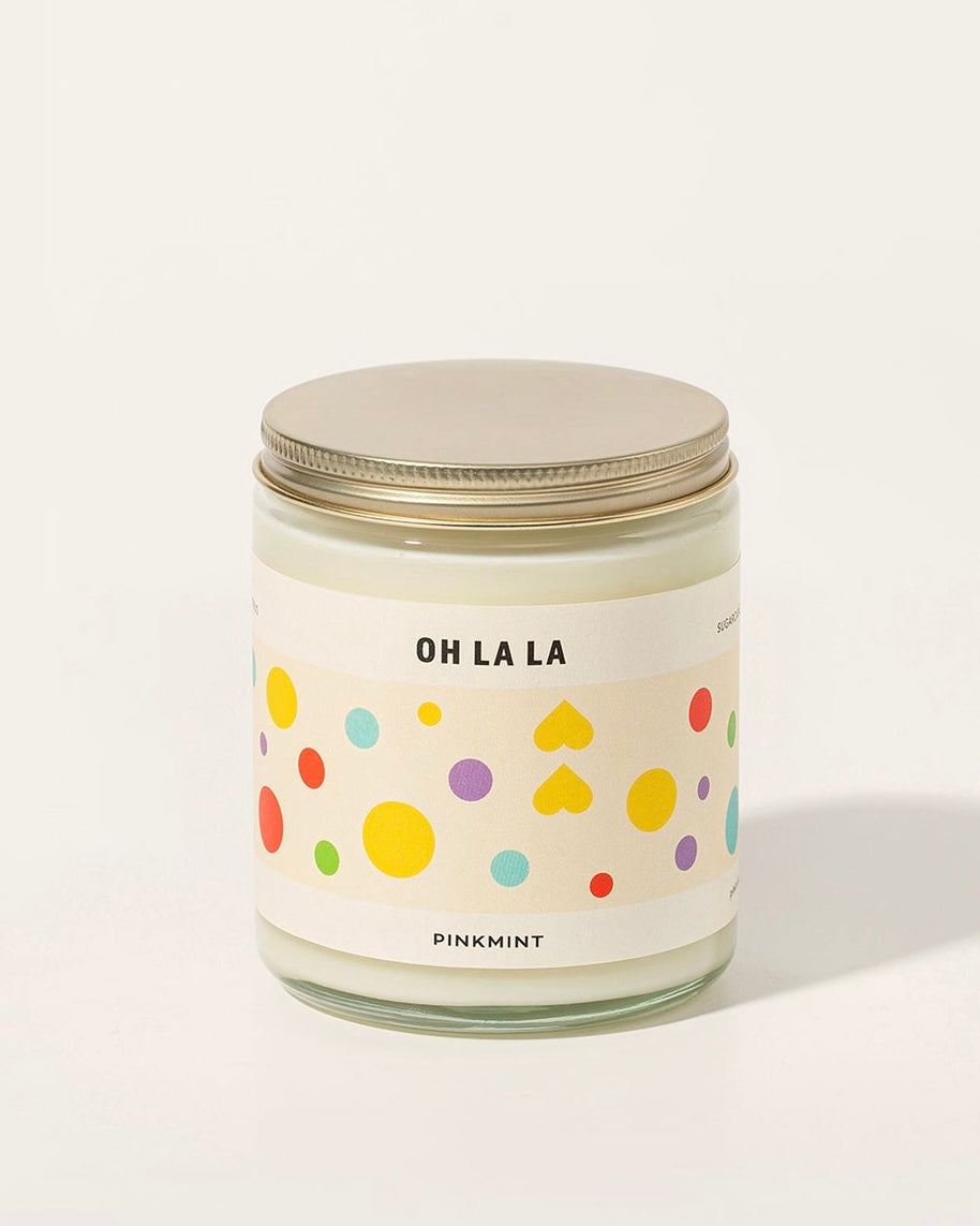 Pinkmint Soy Candle (Oh La La)
