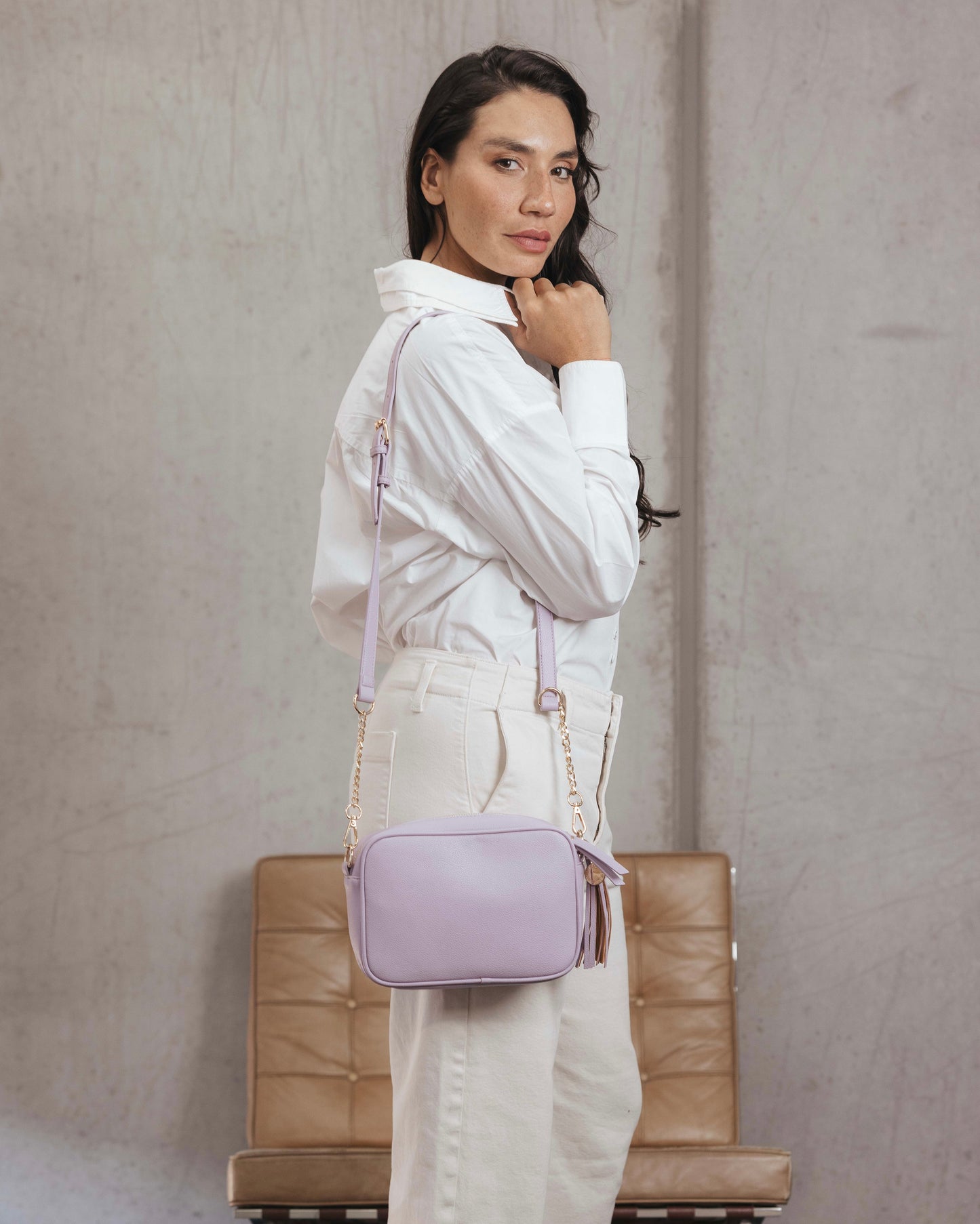 Indie Crossbody Bag (Lilac)