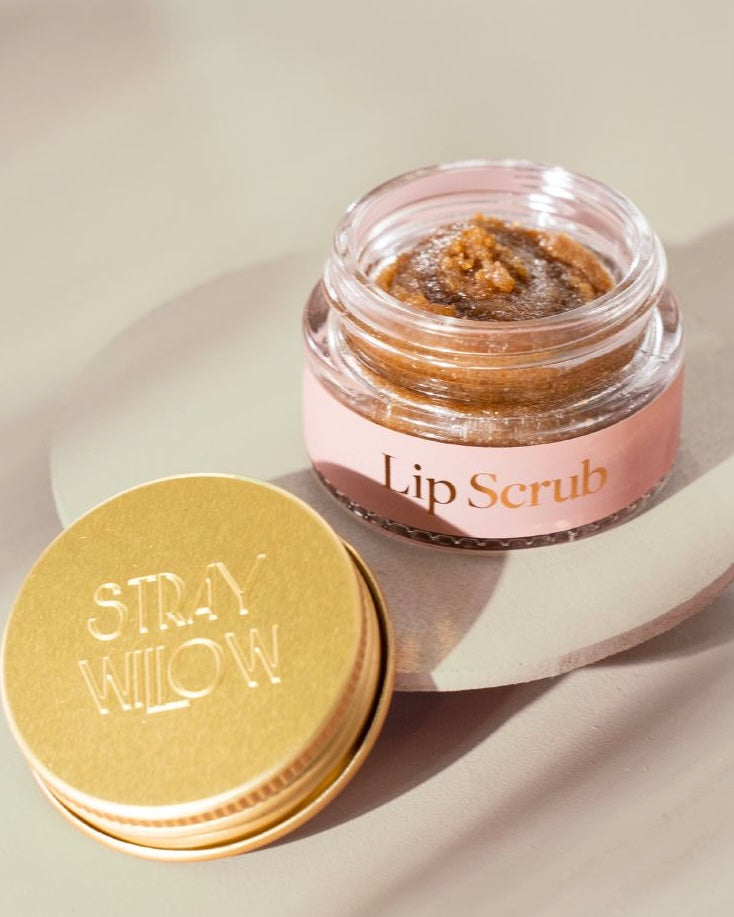 stray willow, silk lip kit, skincare, lip balm, lip scrub