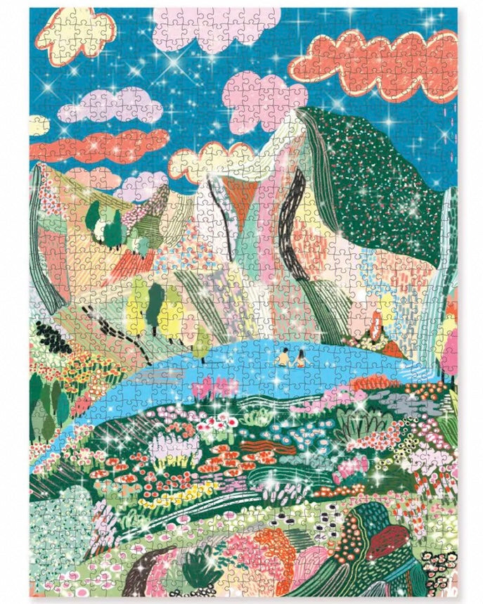 journey of something, laguna puzzle, puzzle, glitter puzzle