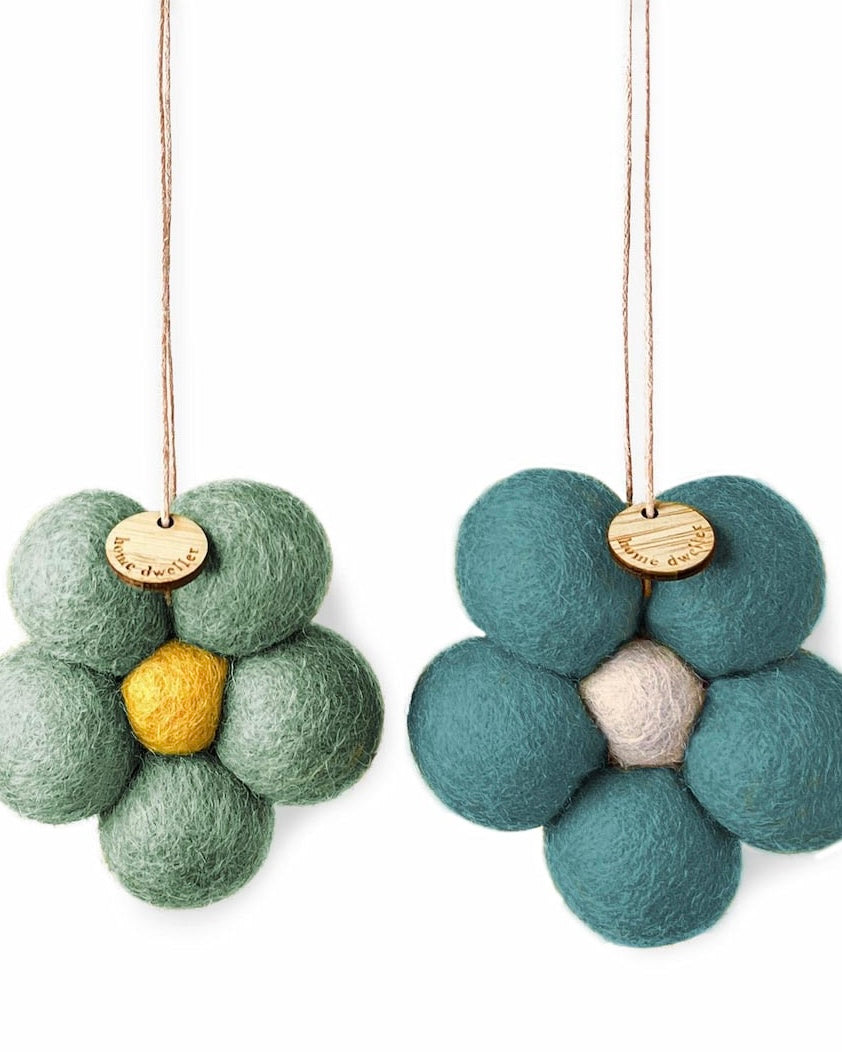 Felt Flower Fresheners (Beachcomber)