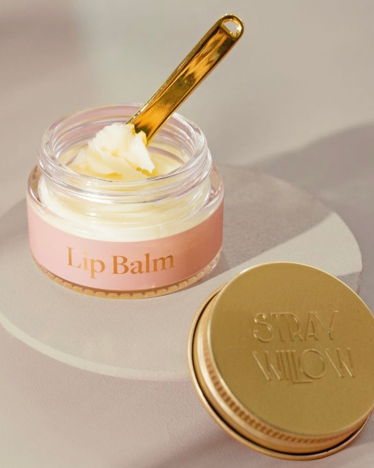 stray willow, silk lip kit, skincare, lip balm, lip scrub