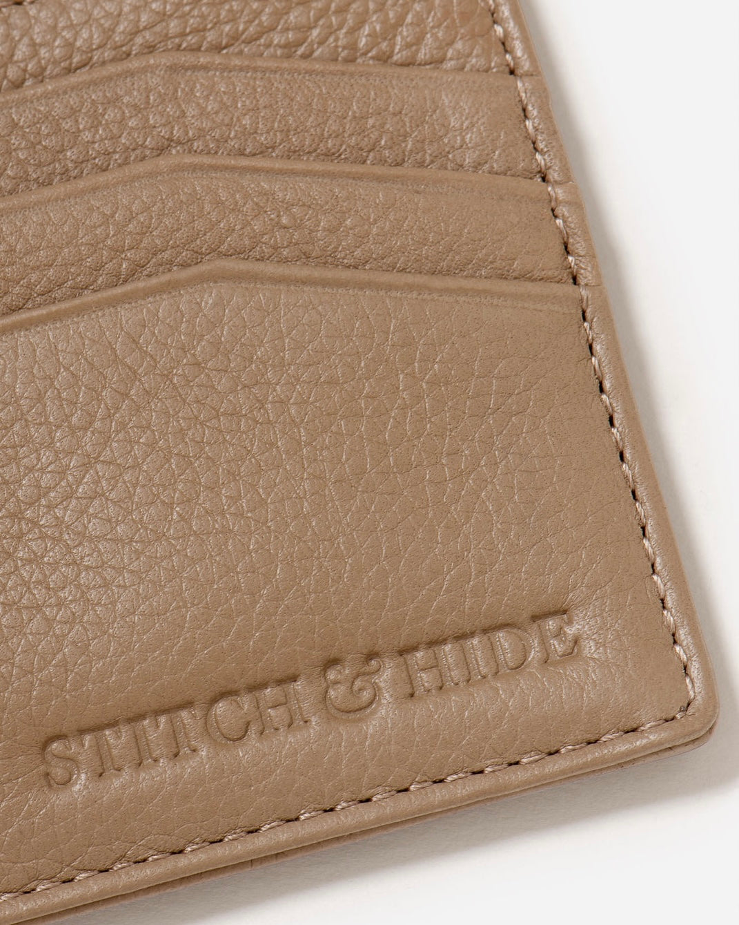 stitch and hide, card holder, leather, alice