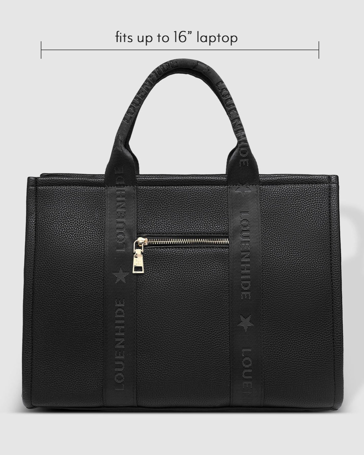 Manhattan Logo Tote Bag (Black)