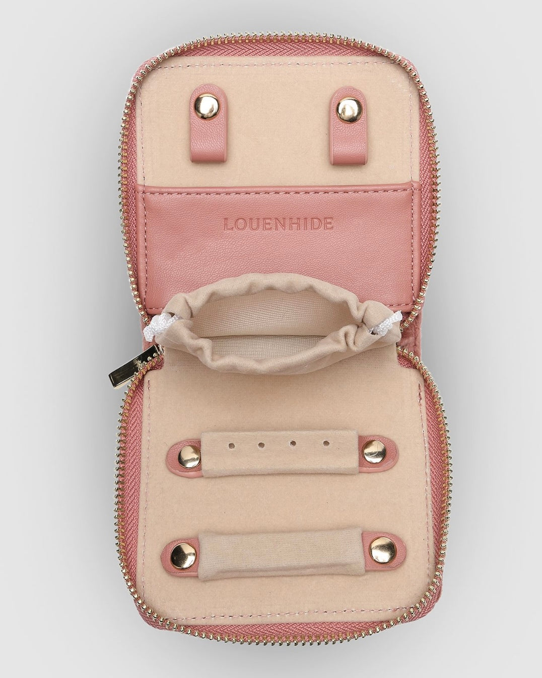 louenhide, juniper, jewellery case, jewellery wallet, jewellery storage
