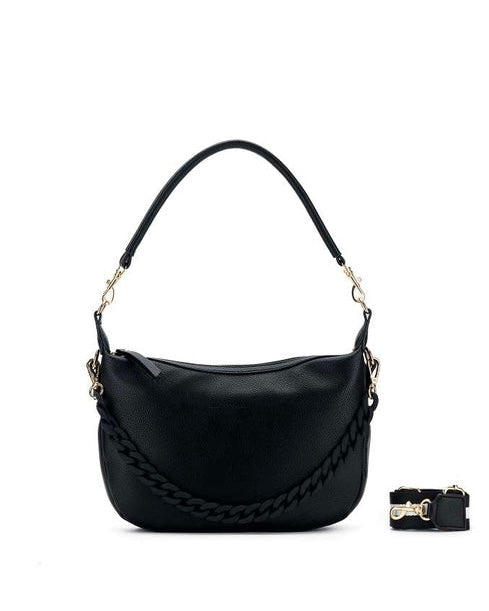 Adele Shoulder/Crossbody Bag (Black)