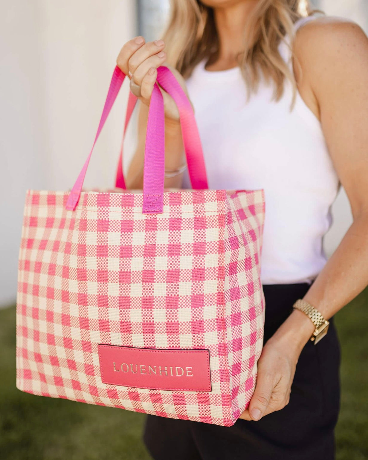 Baby Simpson Beach Bag, louenhide, carry all, shopper bag,