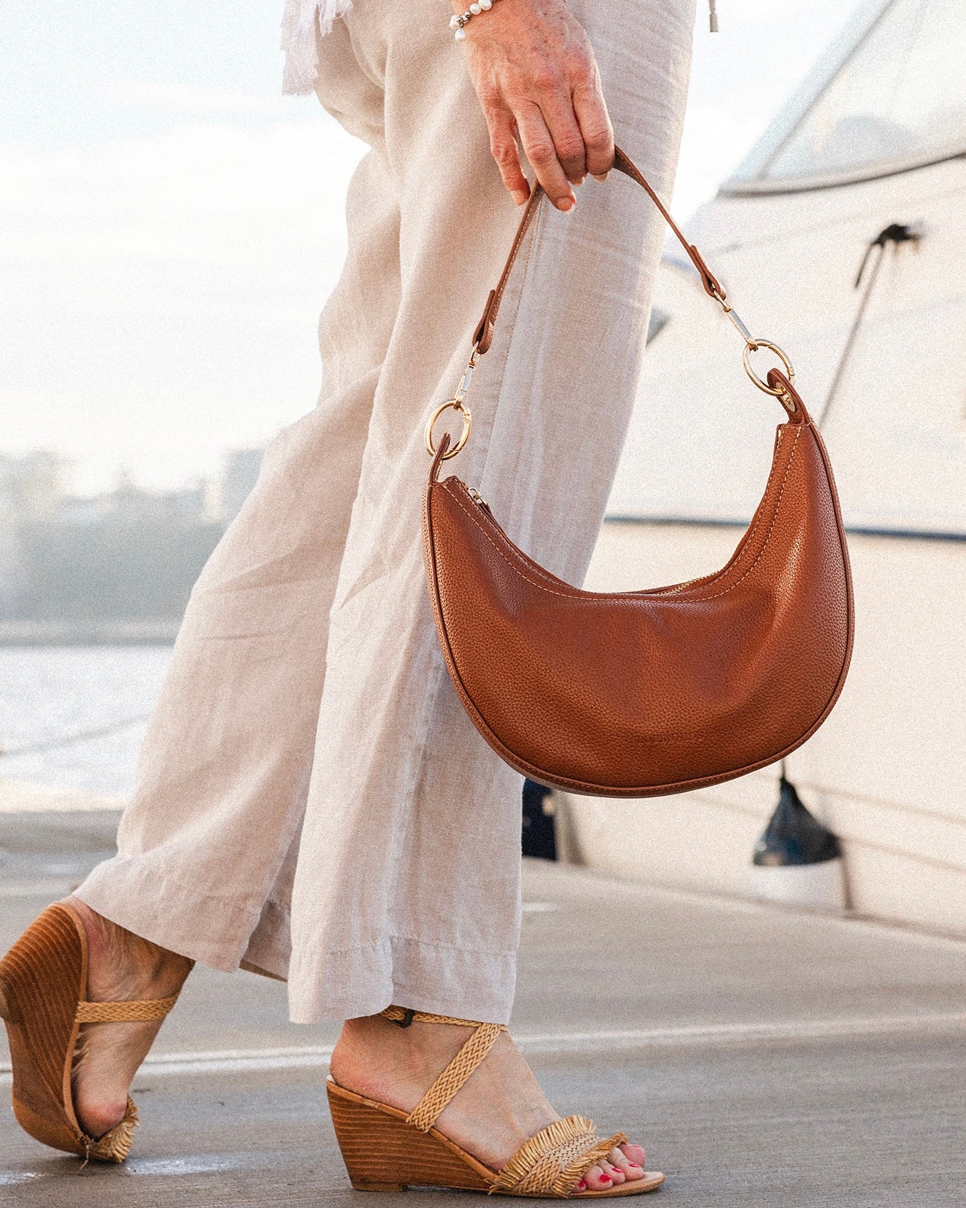 Corfu Handbag (Tan)