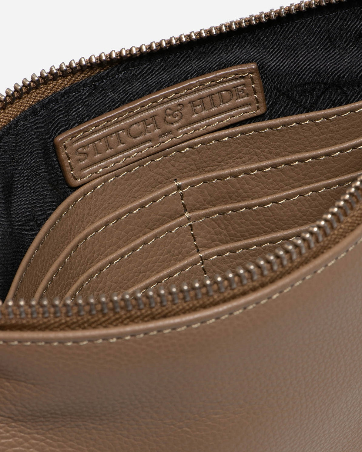 stitch and hide, cassie clutch, leather, leather clutch