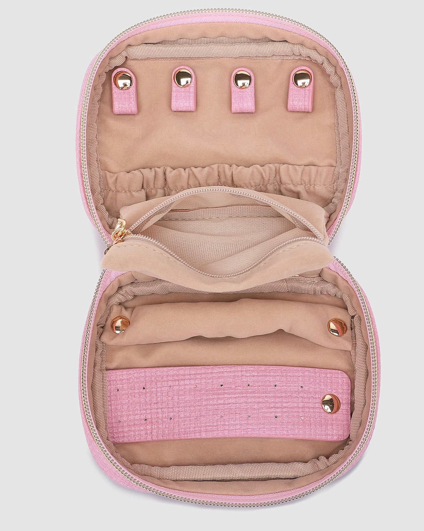 Rita Jewellery Case (Pastel Pink)