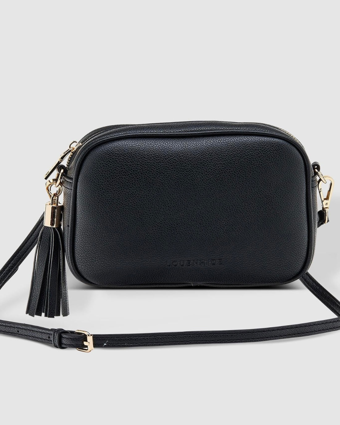 Jacinta Crossbody Bag (Black/Metallic)