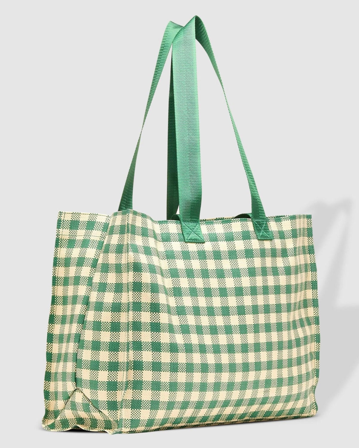 louenhide, simpson bag, beach bag, tote bag, shopper bag, green