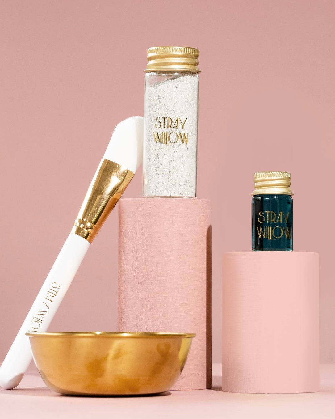 stray willow, glow kit, skincare, face mask