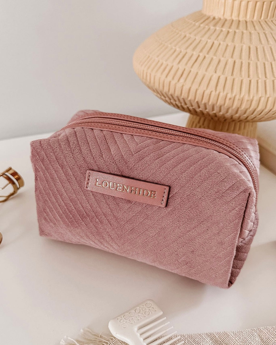 louenhide, makeup bag, mae, cosmetic bag