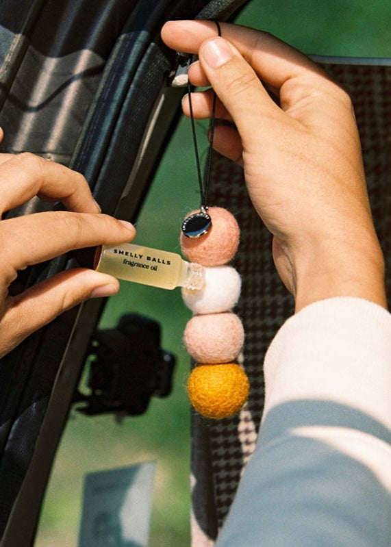 smelly balls, sun seeker, air freshener, honeysuckle, car freshener