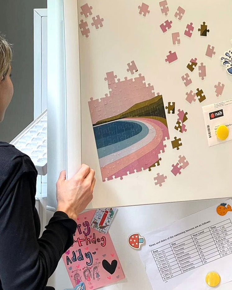 journey of something, magnetic puzzle, no 3, puzzle