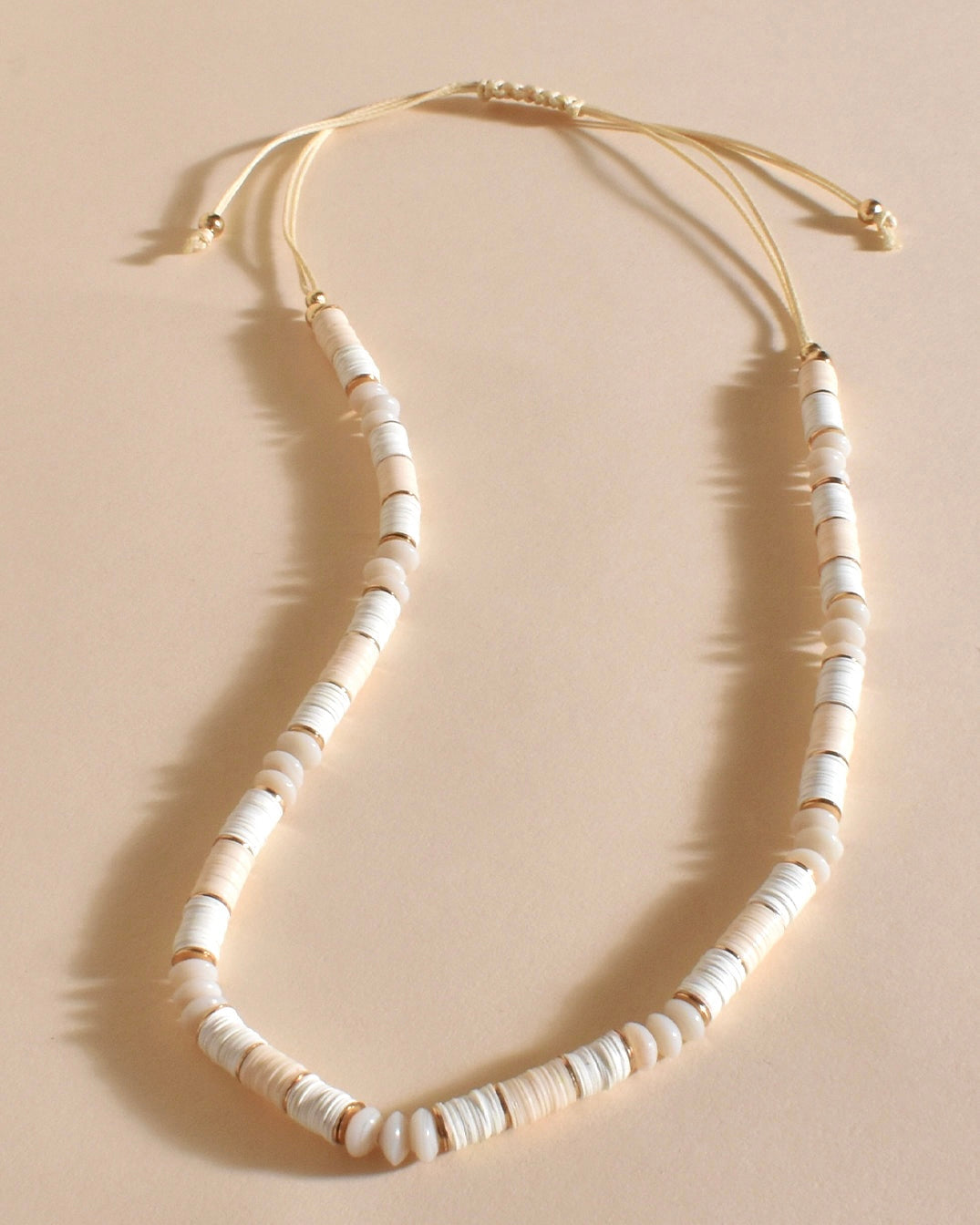 Beaded Necklace (Natural)