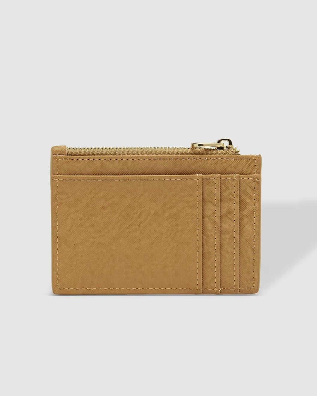 cara, card holder, louenhide, wallet, camel, purse, card wallet