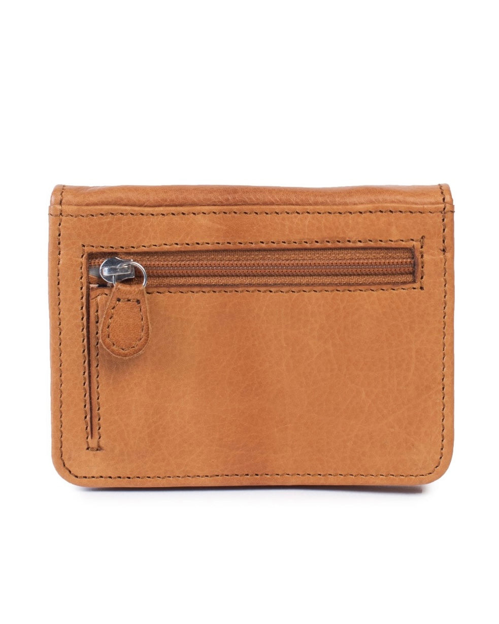 dusky robin, kitt purse, leather purse, tan leather, leather wallet