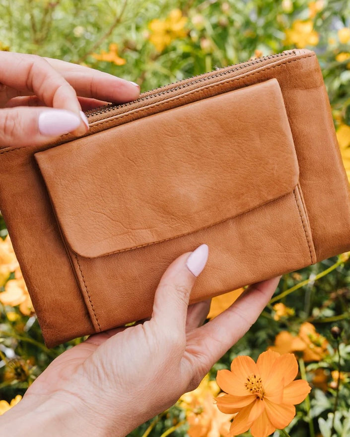 Frankie Wallet (Tan)