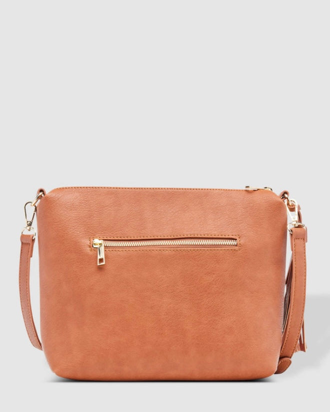 daisy, bag, crossbody bag, bon maxie, tan, louenhide
