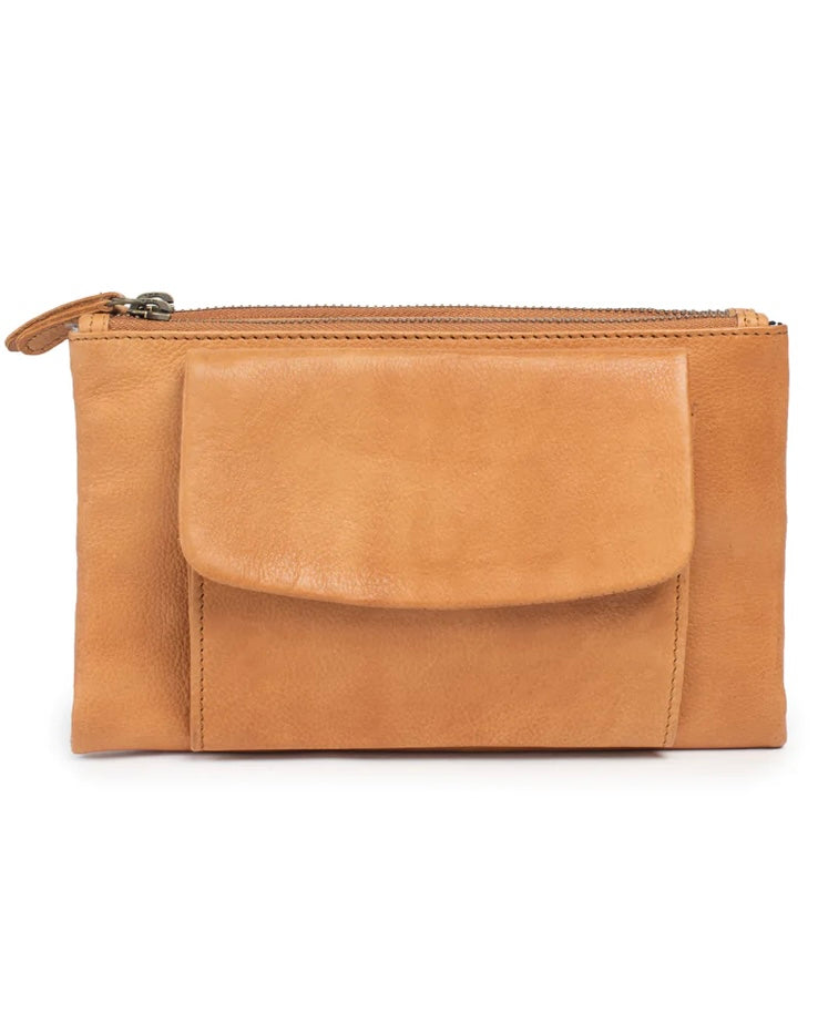 dusky robin, dusky robin leather, frankie wallet, leather bag, bon maxie, wallet, purse, travel wallet, tan leather