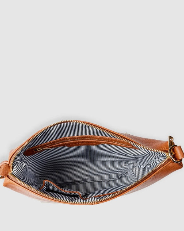 daisy, bag, crossbody bag, bon maxie, tan, louenhide
