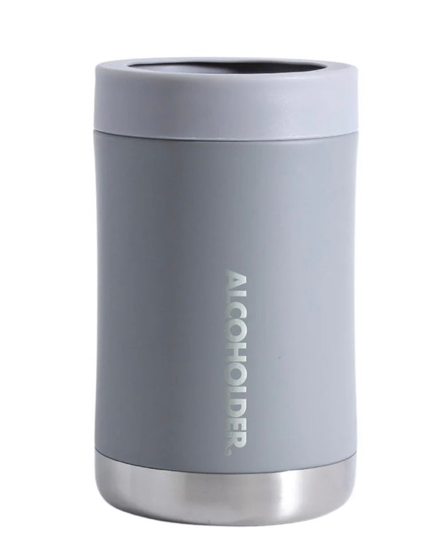 stub zero, alcoholder, bottle holder, cement grey, stubby holder, bottle holder, can holder, drink holder