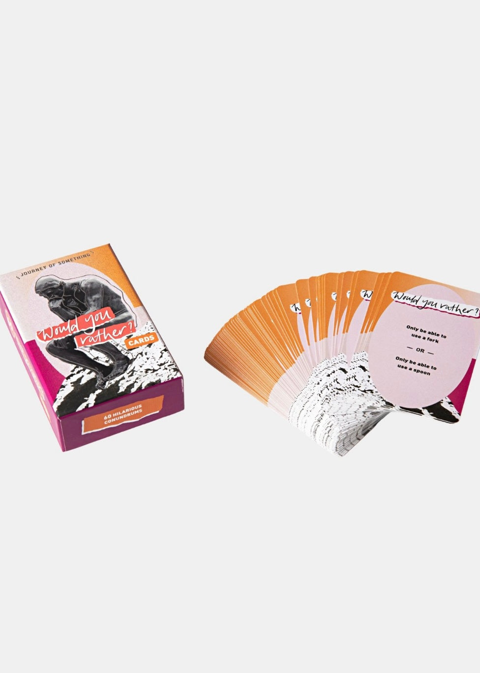 journey of something, would you rather, card game