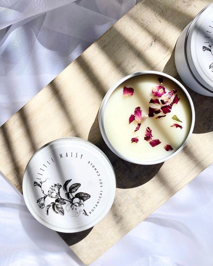Little Maisy Botanical Soy Candle (Flower Bomb)