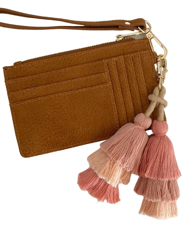 Double Tassel Key Ring (Pink)