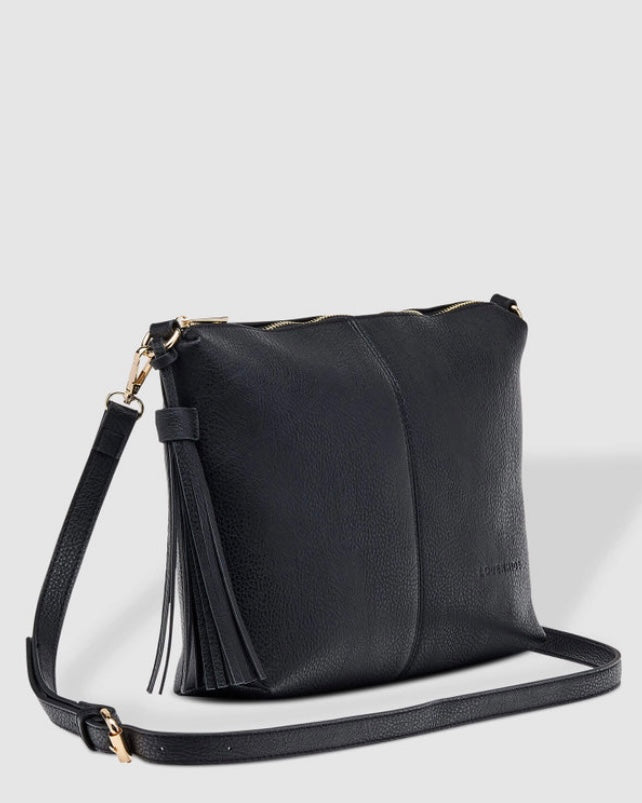 daisy, bag, crossbody bag, bon maxie, black, louenhide