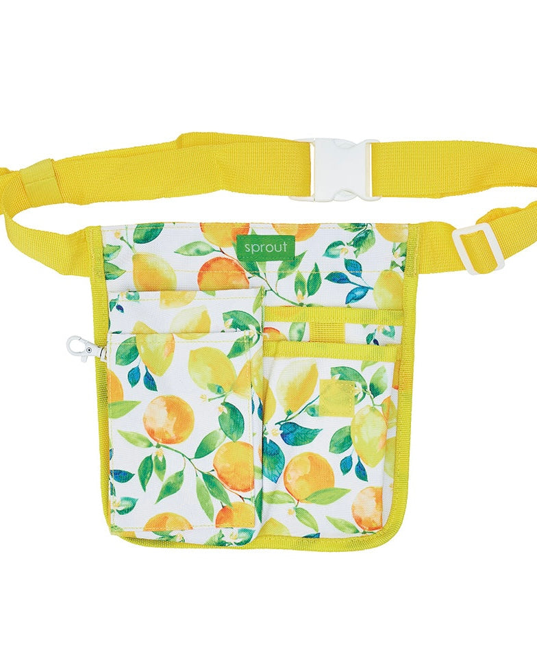 annabel trends, garden belt, gardening tool belt, amalfi citrus, gardening