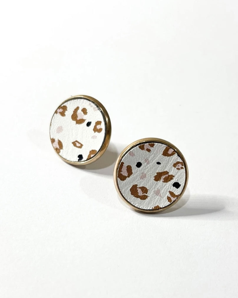Leopard Delight Studs (Small)