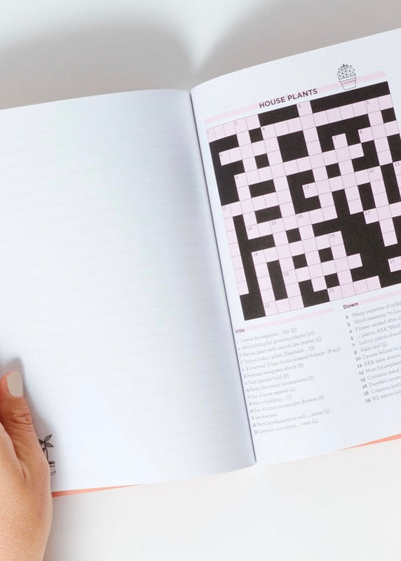journey of something, crosswords and notebook, crosswords, notebook