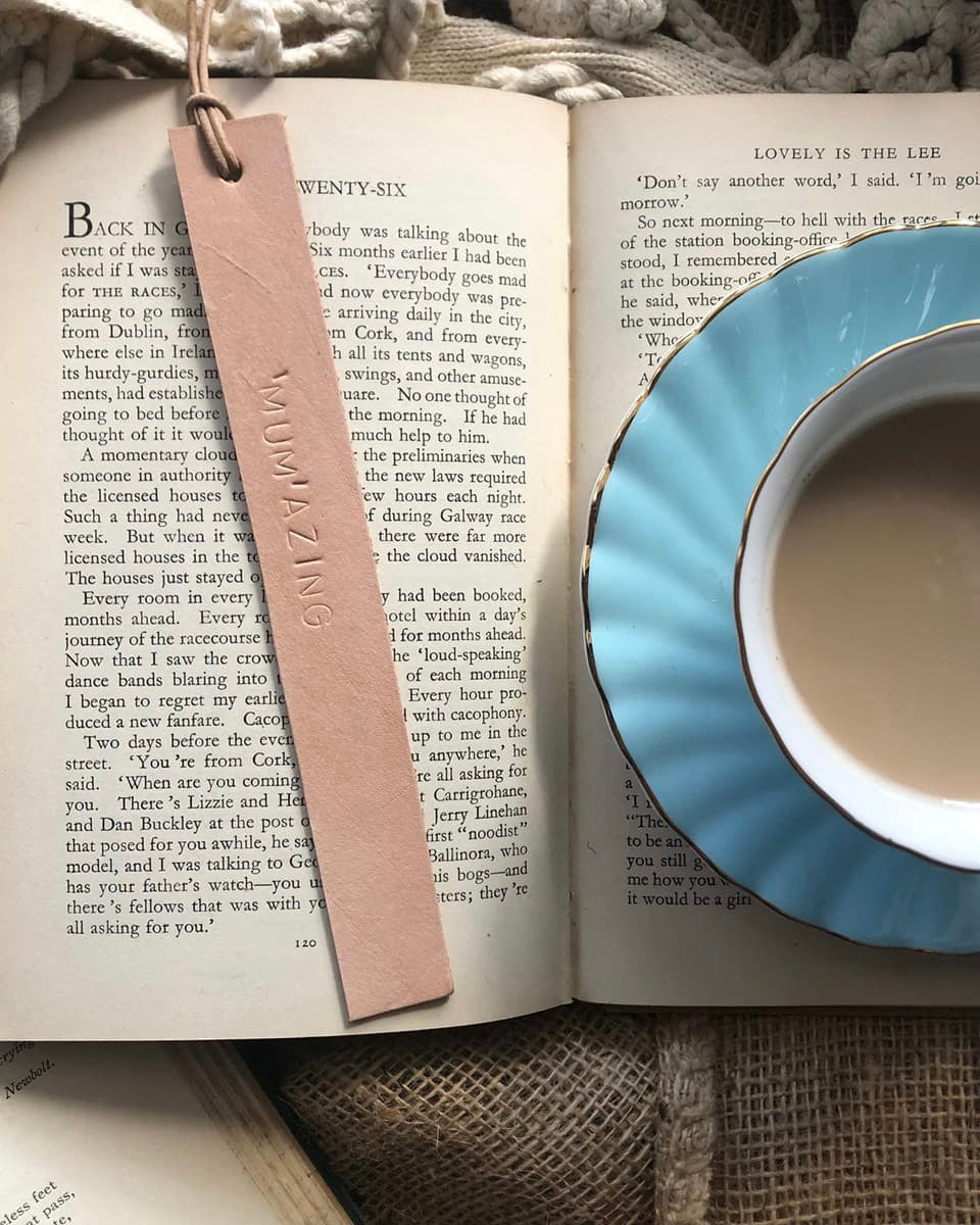 Leather Bookmark (Mumazing)