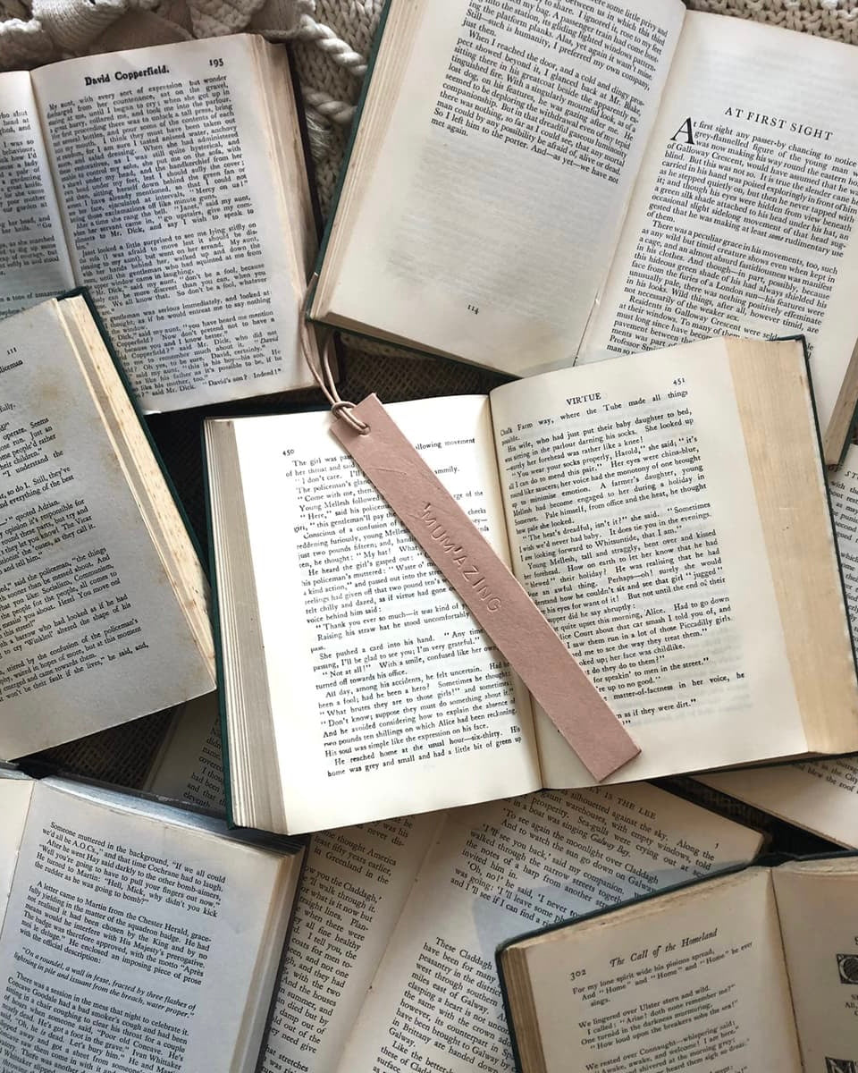 Leather Bookmark (Mumazing)