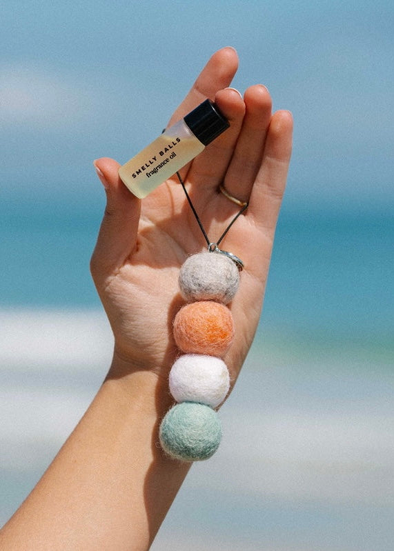 smelly balls, coconut lime, sea pink, car freshener, air freshener