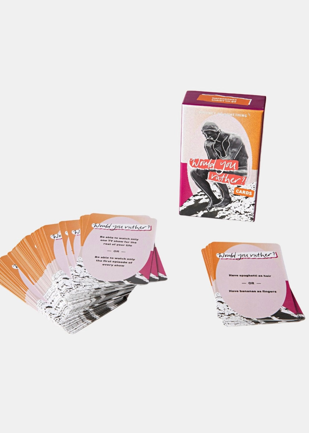 journey of something, would you rather, card game