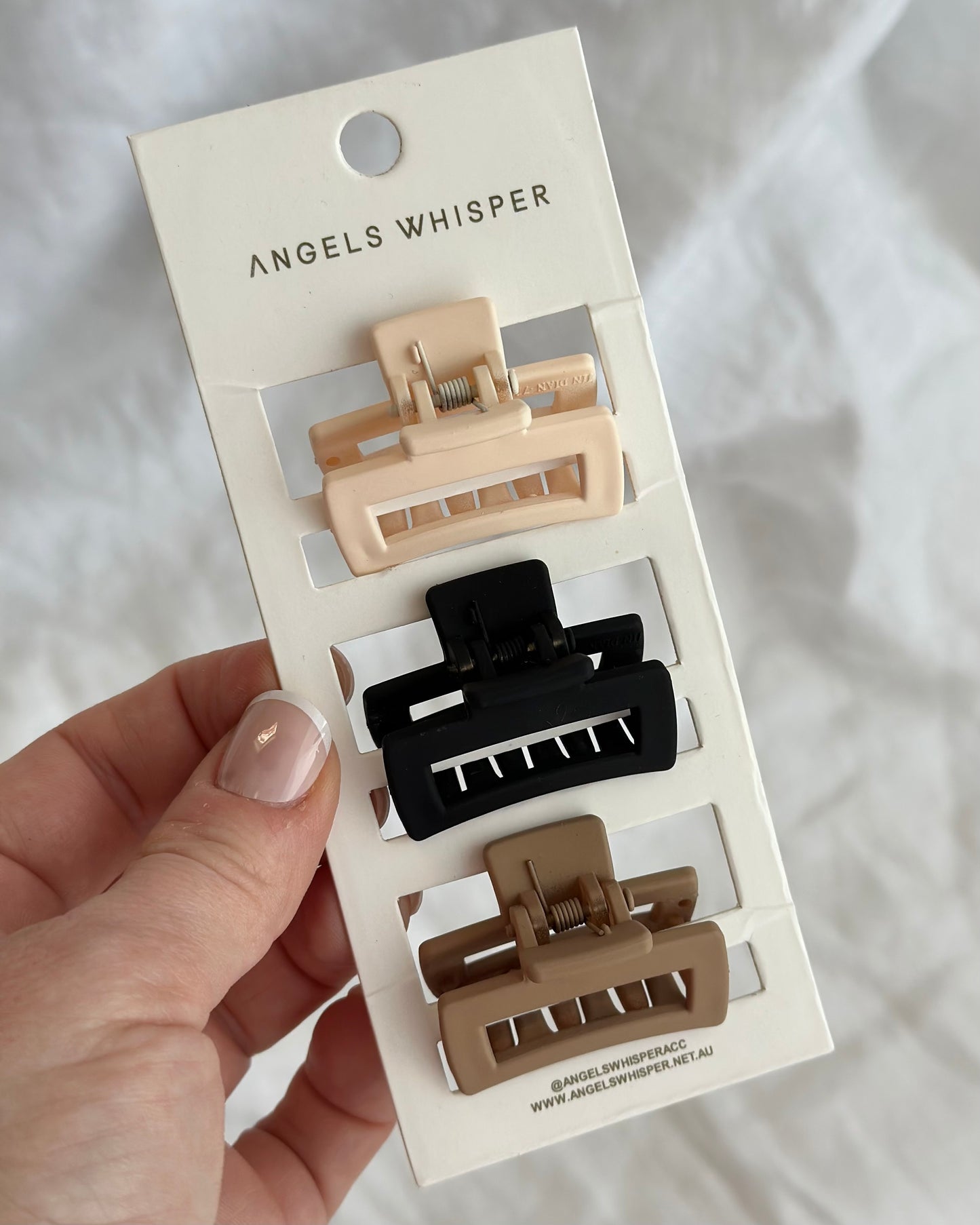 Mini Hair Claw Pack (Black/Brown)