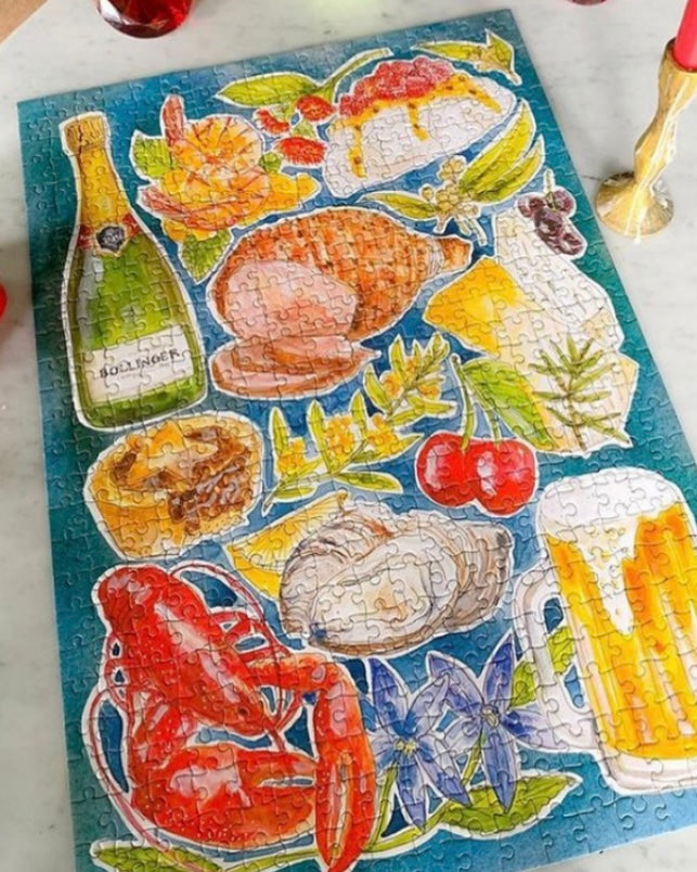 Pavlova and Prawns Puzzle (500 pieces)